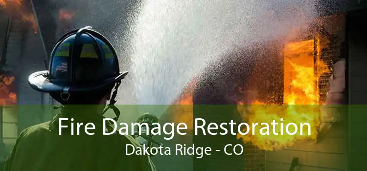Fire Damage Restoration Dakota Ridge - CO