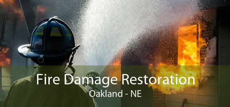 Fire Damage Restoration Oakland - NE