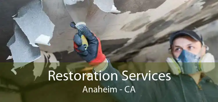 Restoration Services Anaheim - CA