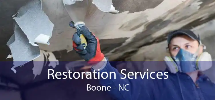 Restoration Services Boone - NC