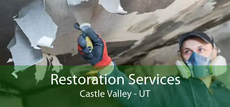 Restoration Services Castle Valley - UT