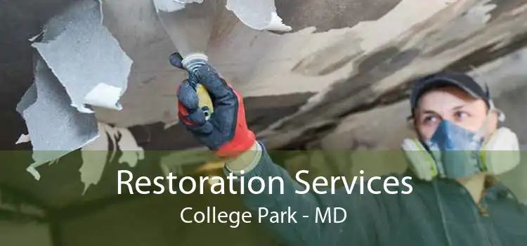 Restoration Services College Park - MD