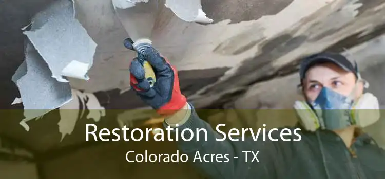 Restoration Services Colorado Acres - TX