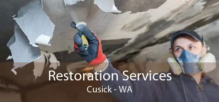 Restoration Services Cusick - WA