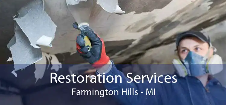 Restoration Services Farmington Hills - MI
