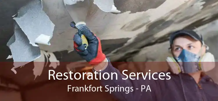 Restoration Services Frankfort Springs - PA