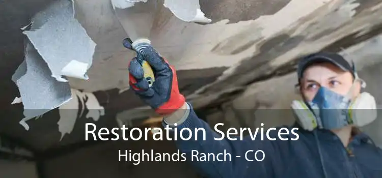 Restoration Services Highlands Ranch - CO