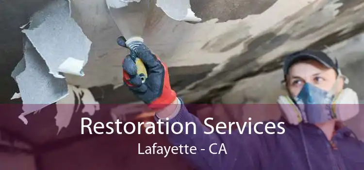 Restoration Services Lafayette - CA