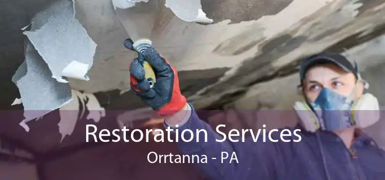 Restoration Services Orrtanna - PA