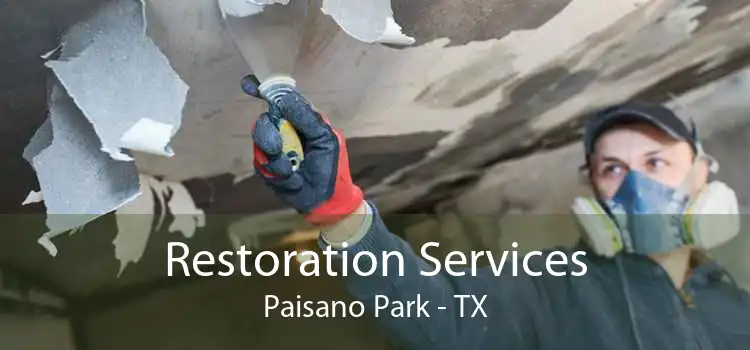 Restoration Services Paisano Park - TX