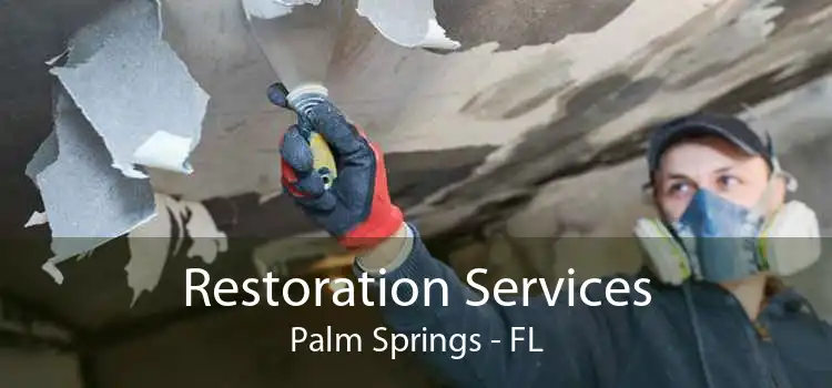 Restoration Services Palm Springs - FL