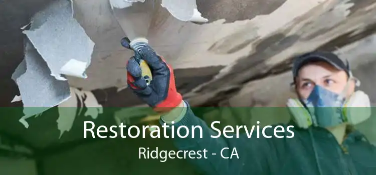Restoration Services Ridgecrest - CA