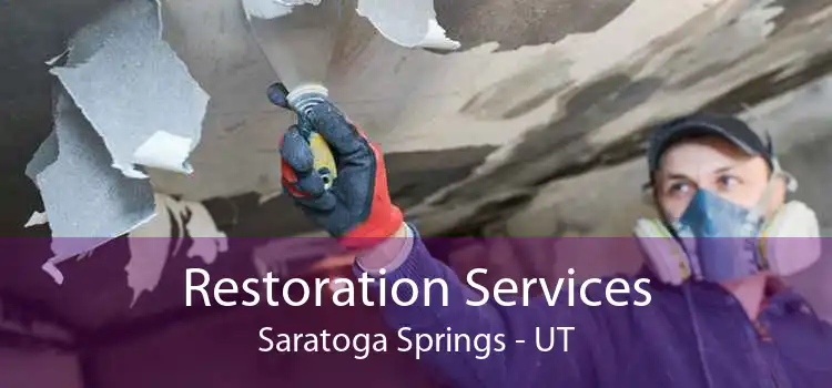 Restoration Services Saratoga Springs - UT