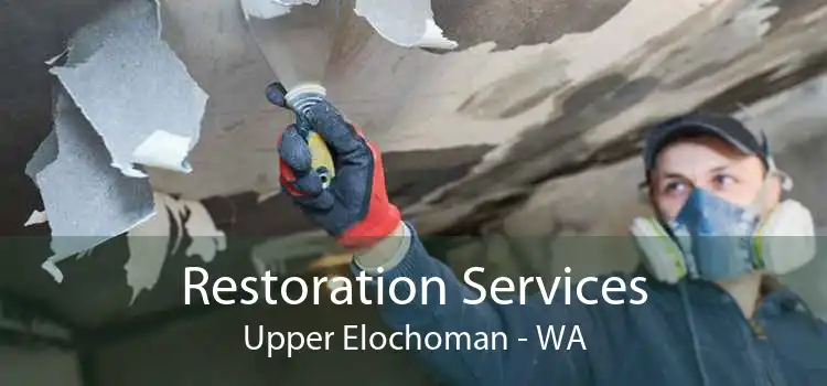 Restoration Services Upper Elochoman - WA