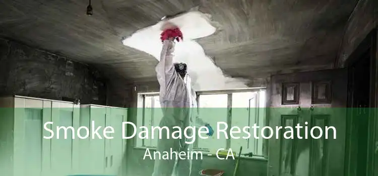 Smoke Damage Restoration Anaheim - CA