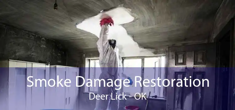 Smoke Damage Restoration Deer Lick - OK