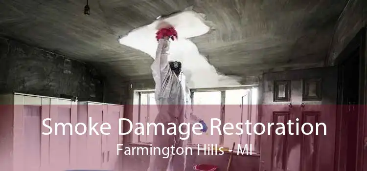 Smoke Damage Restoration Farmington Hills - MI