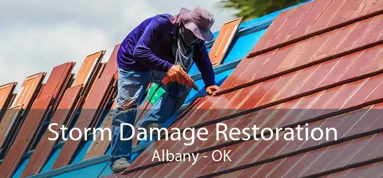 Storm Damage Restoration Albany - OK
