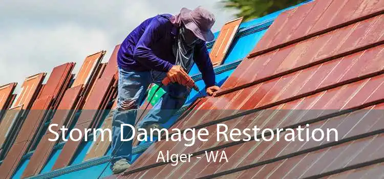 Storm Damage Restoration Alger - WA