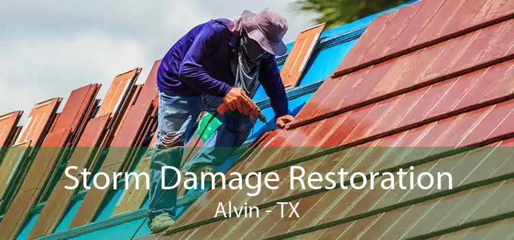 Storm Damage Restoration Alvin - TX