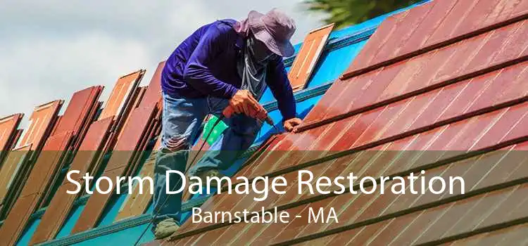 Storm Damage Restoration Barnstable - MA