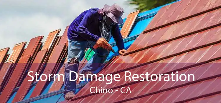 Storm Damage Restoration Chino - CA