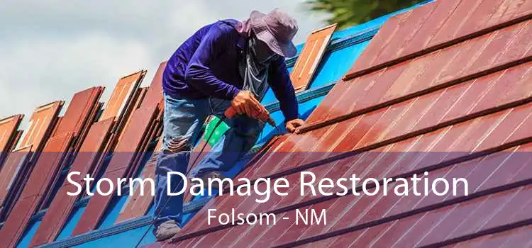 Storm Damage Restoration Folsom - NM