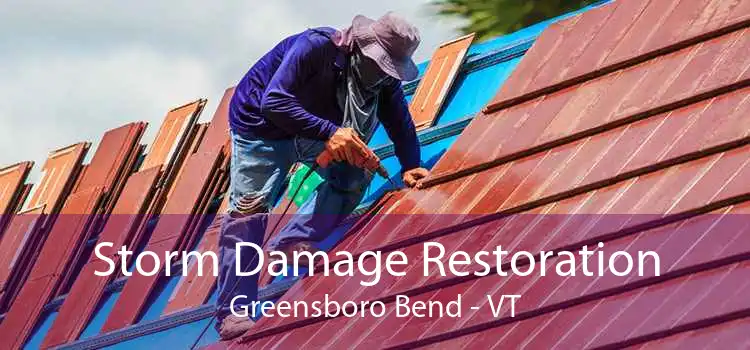 Storm Damage Restoration Greensboro Bend - VT