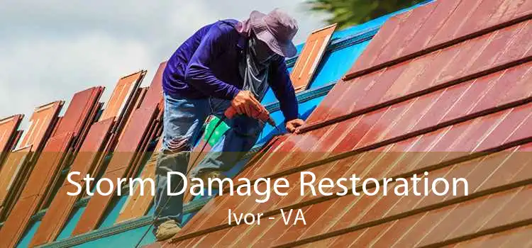 Storm Damage Restoration Ivor - VA