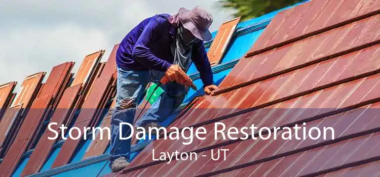 Storm Damage Restoration Layton - UT