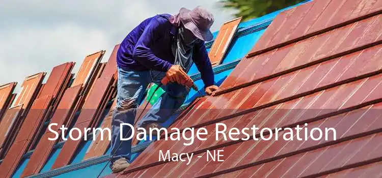 Storm Damage Restoration Macy - NE