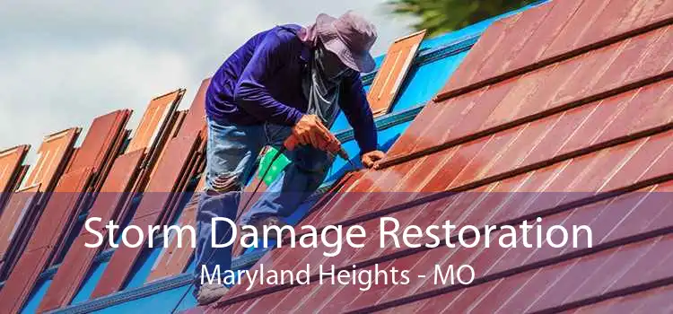 Storm Damage Restoration Maryland Heights - MO