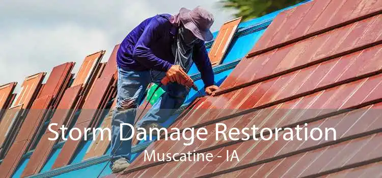 Storm Damage Restoration Muscatine - IA