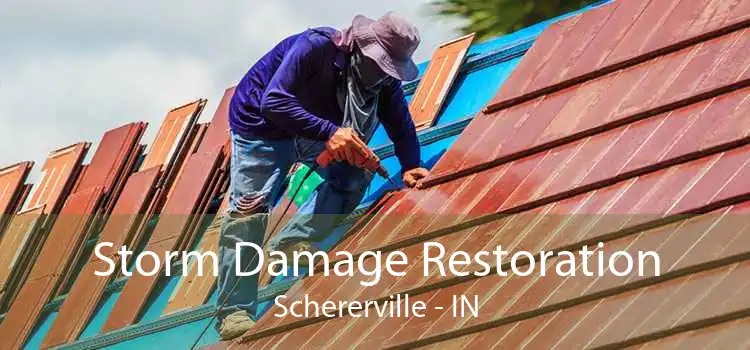 Storm Damage Restoration Schererville - IN