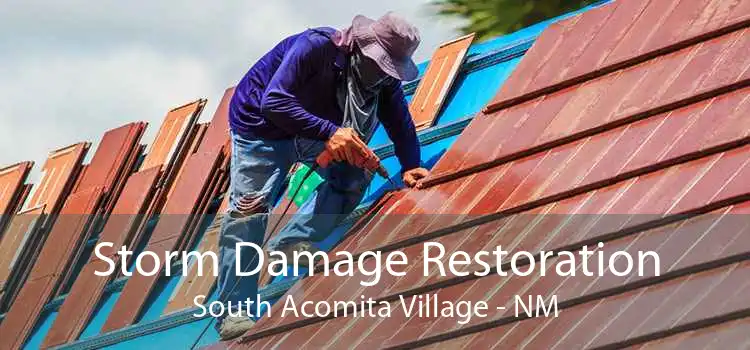 Storm Damage Restoration South Acomita Village - NM