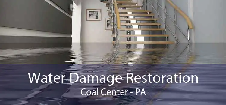 Water Damage Restoration Coal Center - PA