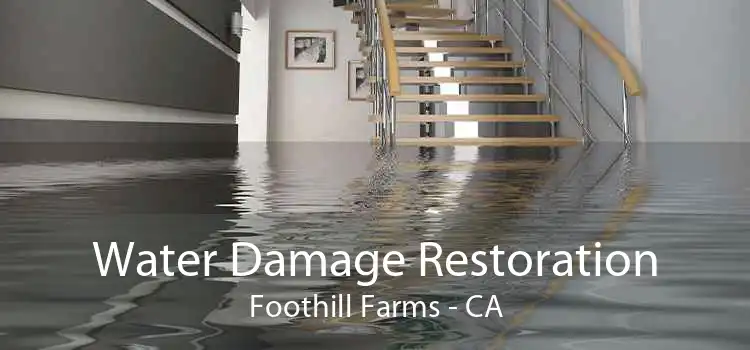 Water Damage Restoration Foothill Farms - CA