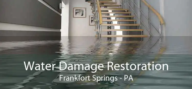 Water Damage Restoration Frankfort Springs - PA