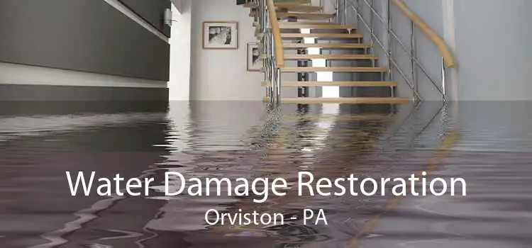 Water Damage Restoration Orviston - PA