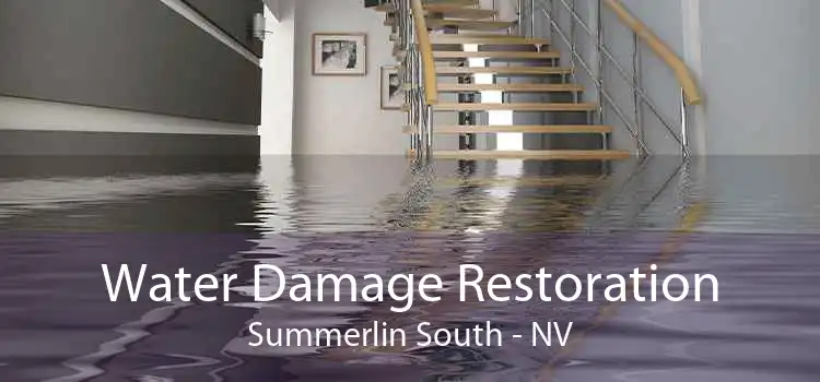 Water Damage Restoration Summerlin South - NV