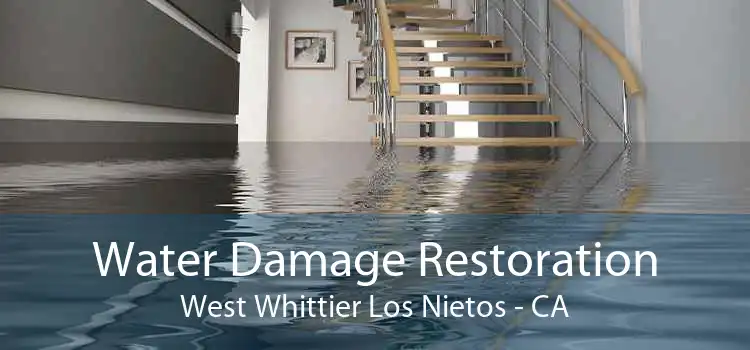 Water Damage Restoration West Whittier Los Nietos - CA